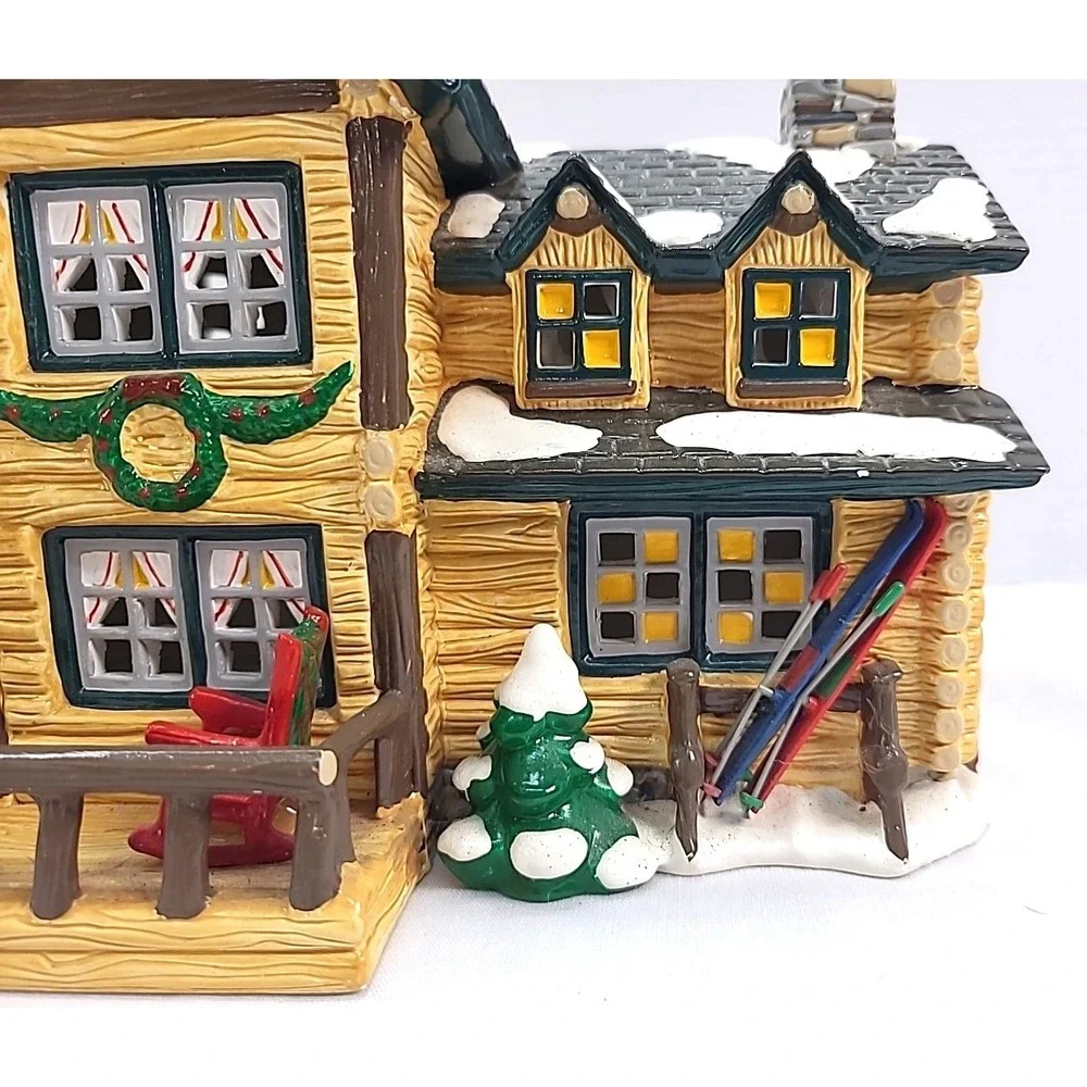 Department 56 The Original Snow Village Smokey Mountain Retreat Lighted